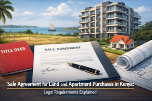 Sale Agreement for Land and Apartment Purchases in Kenya: Legal Requirements Explained