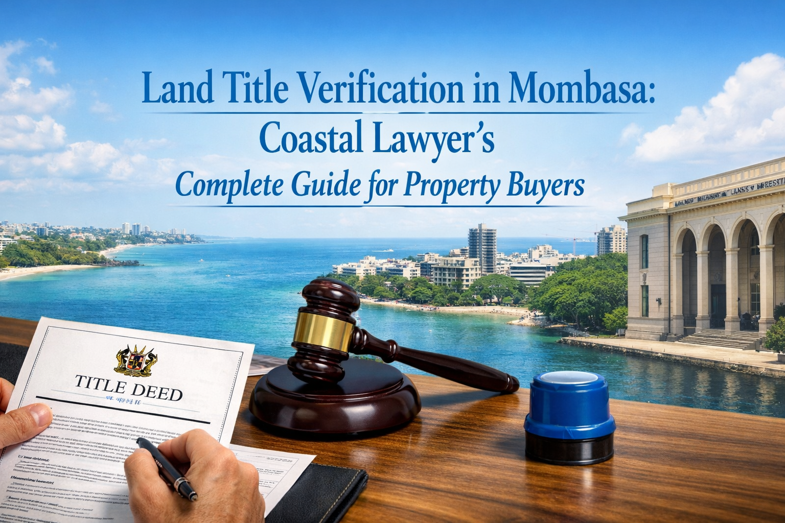 Land Title Verification in Mombasa: Coastal Lawyer’s Complete Guide for Property Buyers