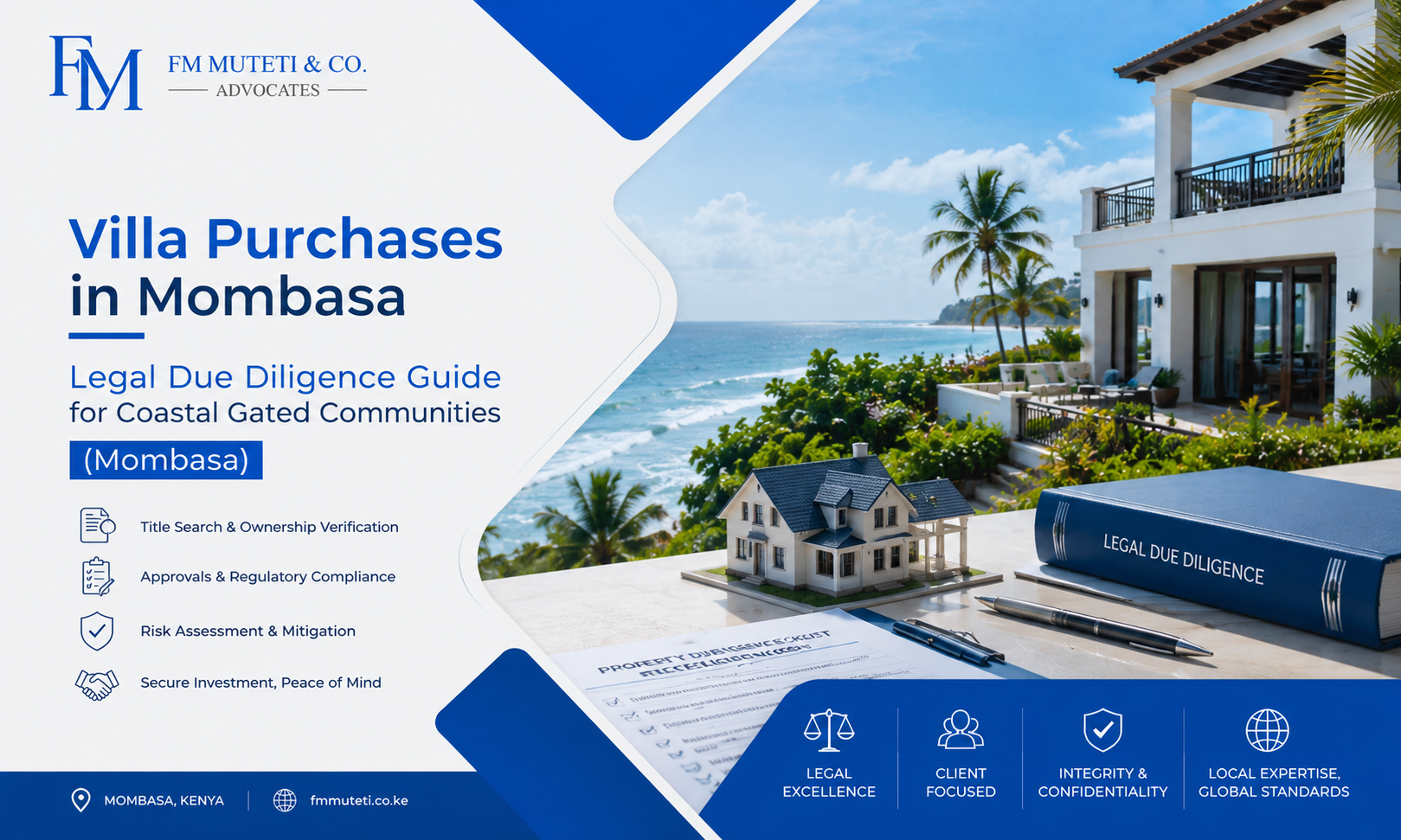 Villa Purchases in Mombasa: Avoid Legal Risks in Gated Communities